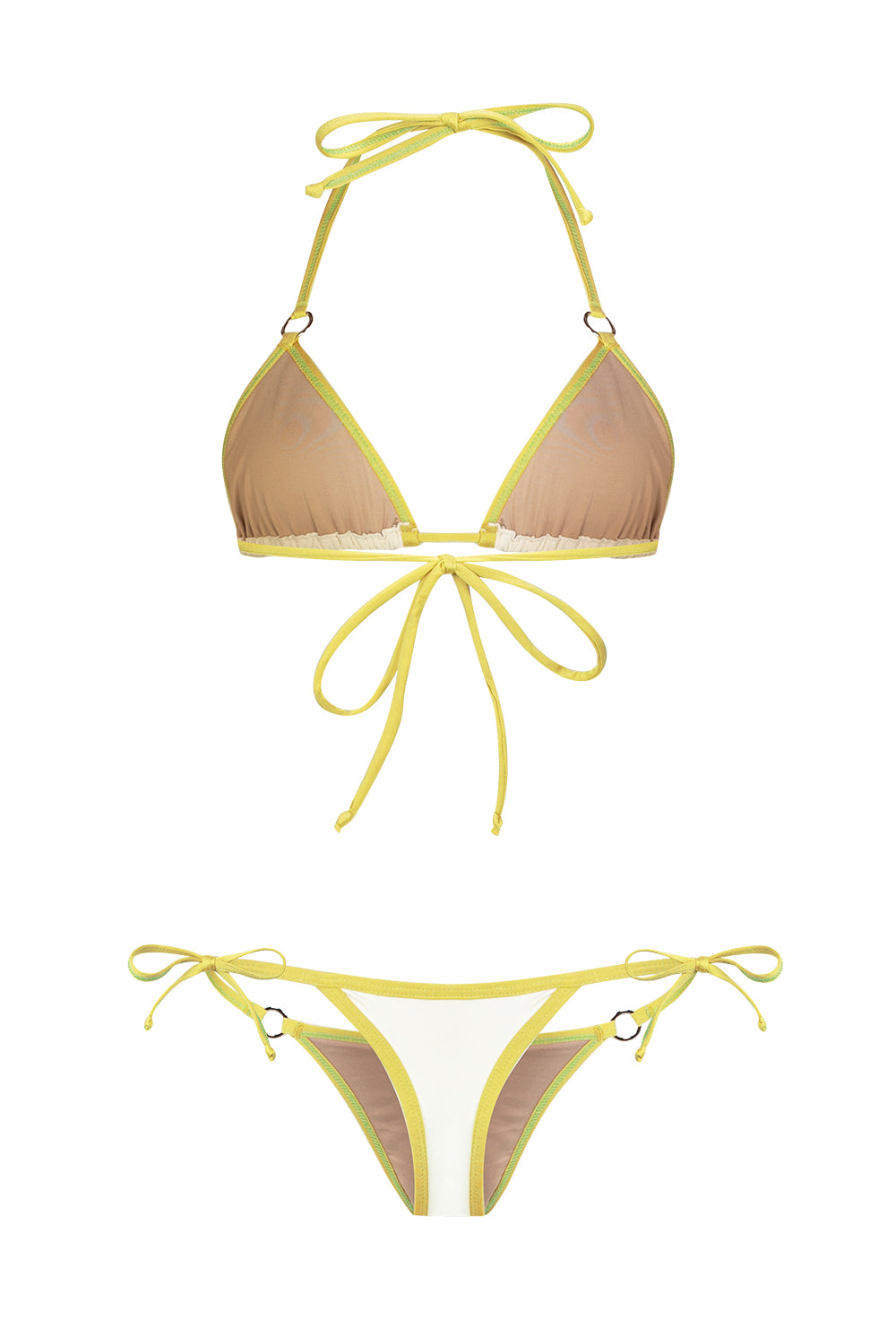 Tulum 2 Piece Set green/cream