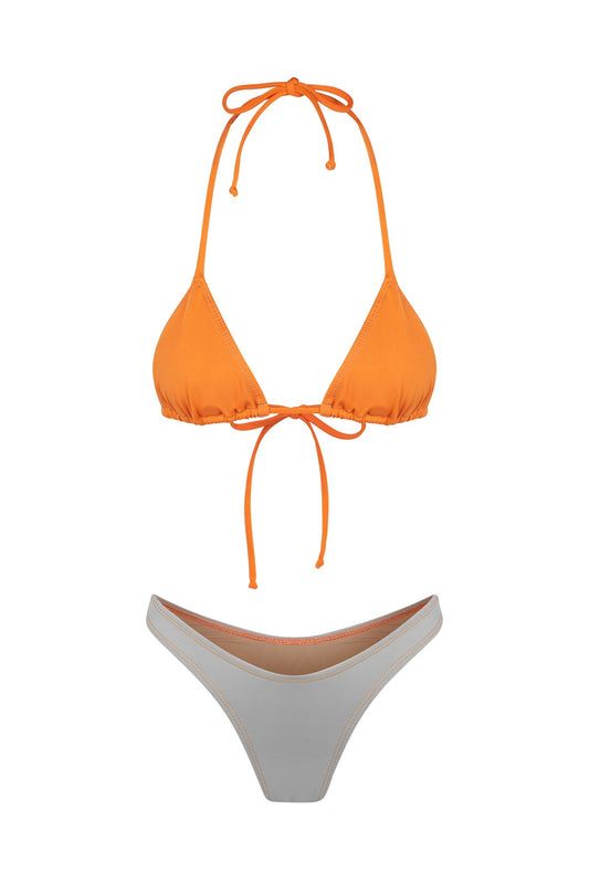 Concrete orange 2 piece Set