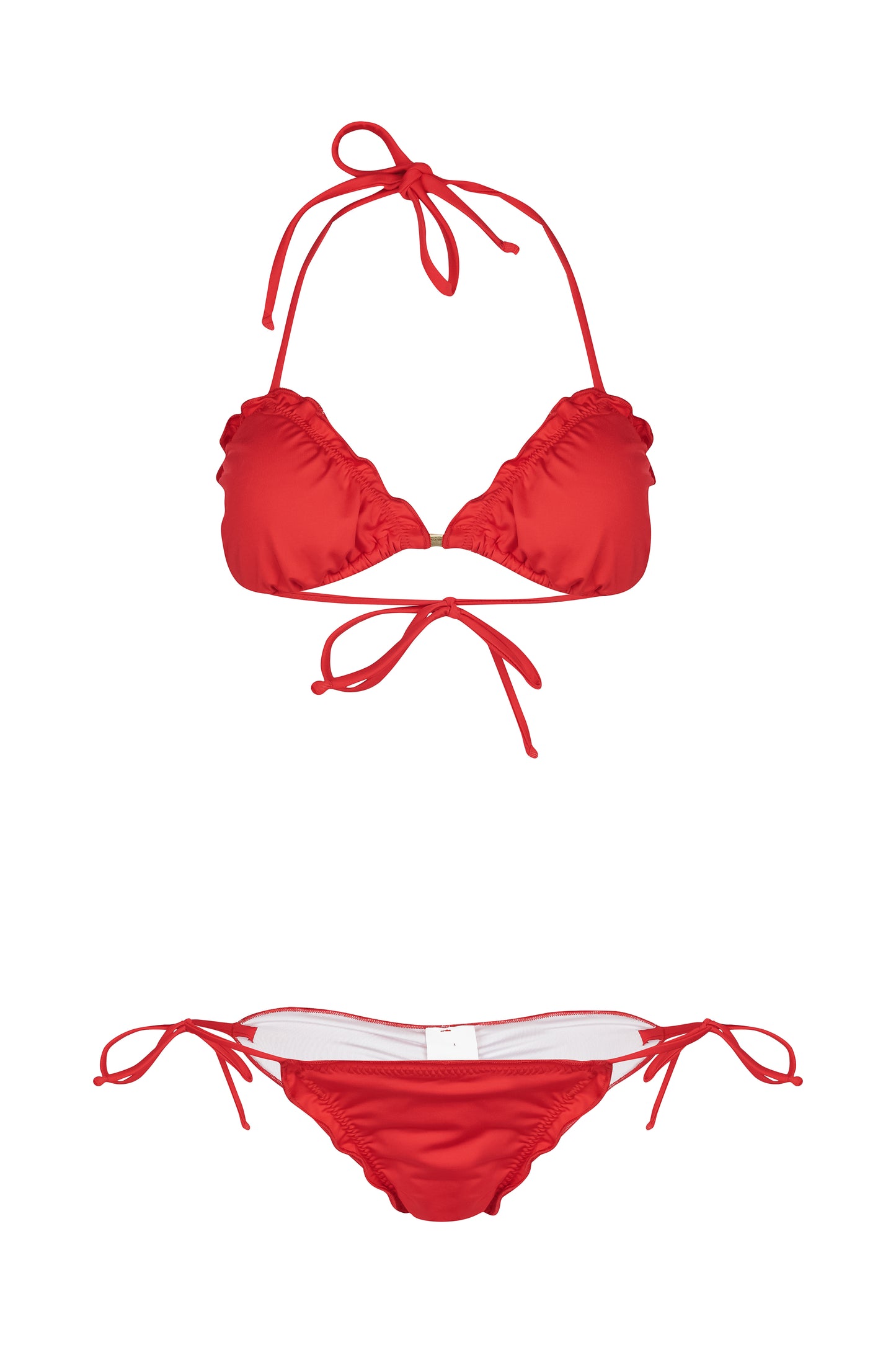 red scrunch 2 piece brazilian bikini brazilian swimwear red swimwear 2 piece 