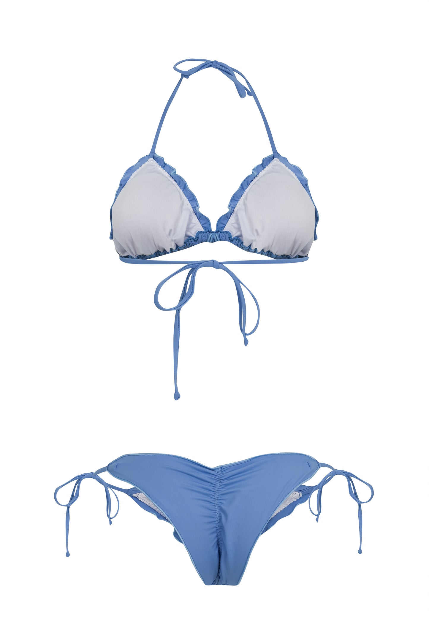 Angel Blue / 2 PC Scrunch Set