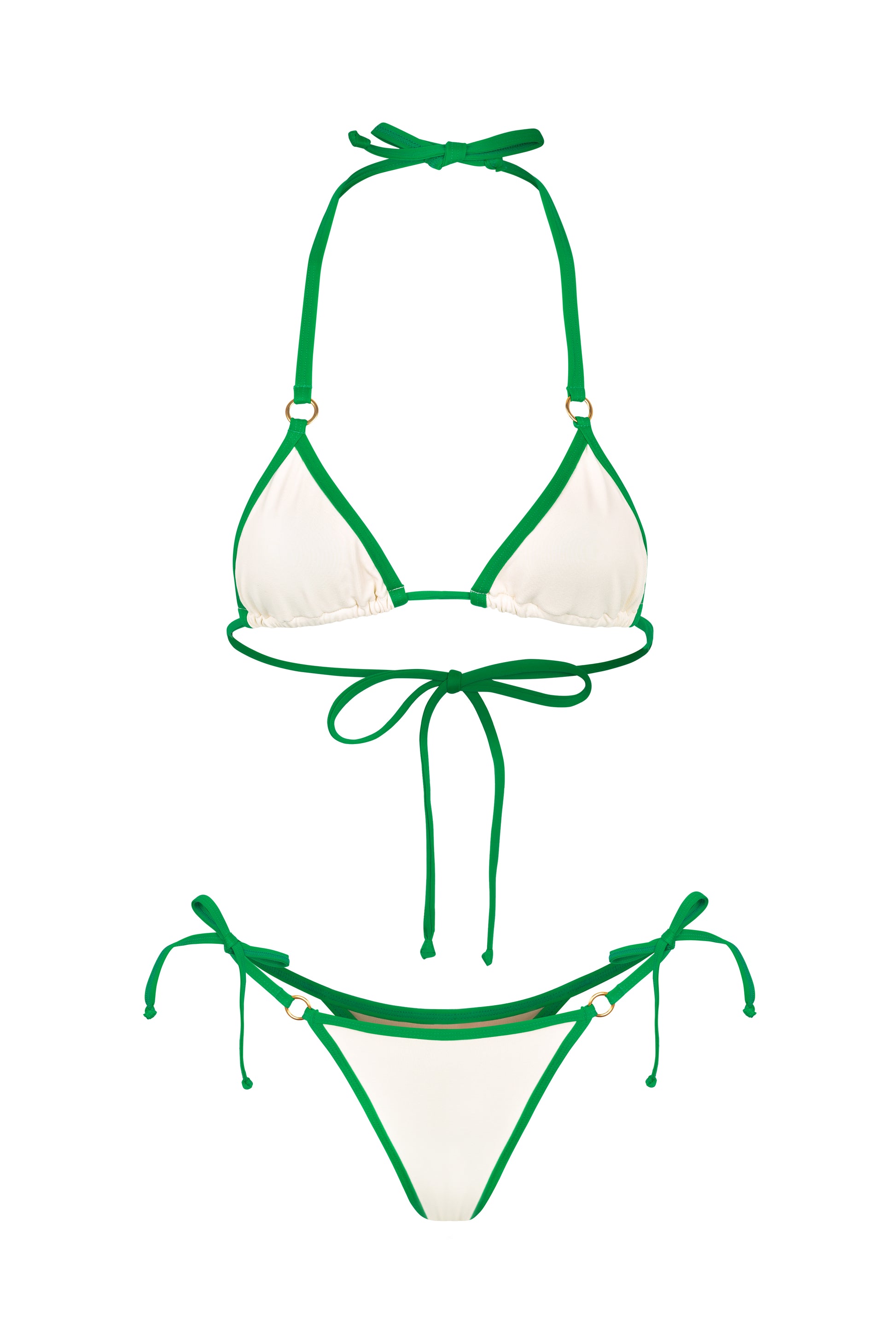 green 2 piece bikini swimwear thong bikinis Brazilian ian bikinis